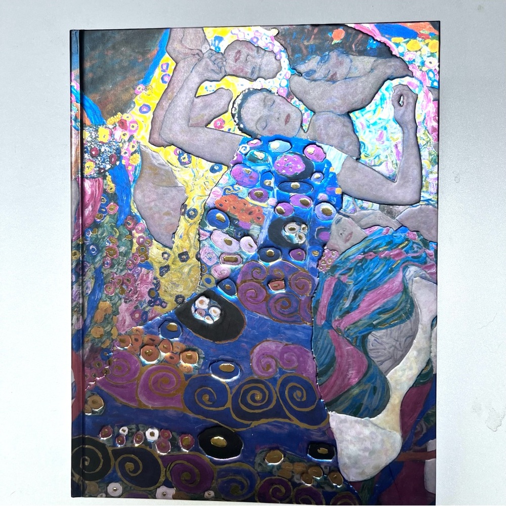 Sketch Book Klimt The Virgin Blank Hardcover by Flame Tree Studio 8.5 x 11 in